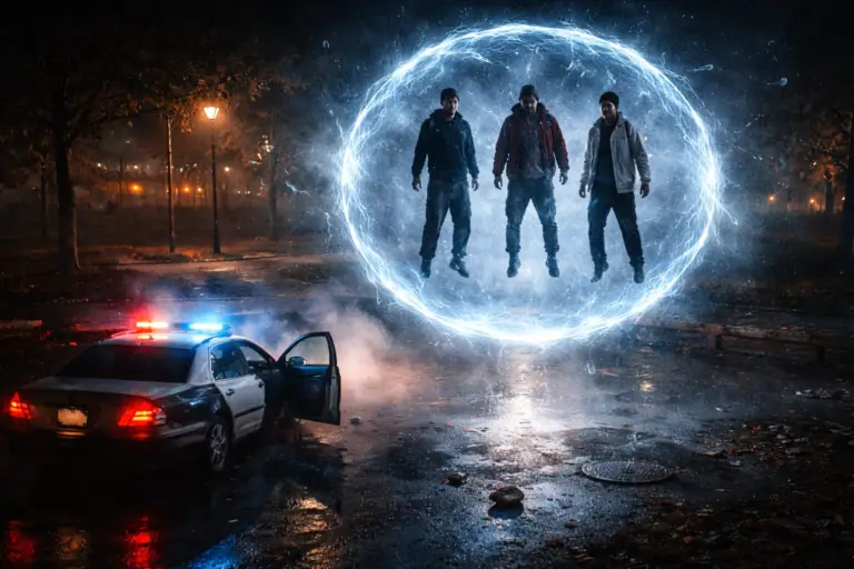 Tre, Fino & Troy levitating